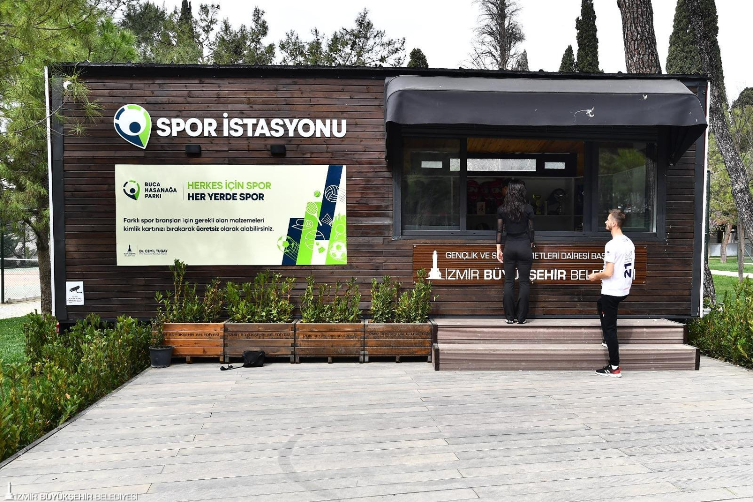 Spor İstasyonları'nın ikincisi de açıldı